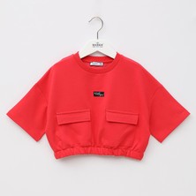 Wanex Kız Çocuk Tişört - 32405 - Nar Çiçeği