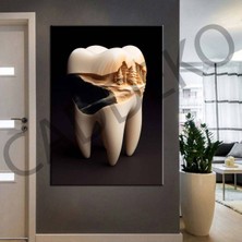 Caddeko Ağız ve Diş Polikliniği, Dişçi Tabloları Dekoratif Diş, Dekoratif Dişçi, Dişçi Dekorasyonu DSC271