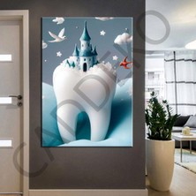 Caddeko Ağız ve Diş Polikliniği, Dişçi Tabloları Dekoratif Diş, Dekoratif Dişçi, Dişçi Dekorasyonu DSC249
