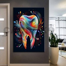 Caddeko Ağız ve Diş Polikliniği, Dişçi Tabloları Dekoratif Diş, Dekoratif Dişçi, Dişçi Dekorasyonu DSC230