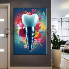 Caddeko Ağız ve Diş Polikliniği, Dişçi Tabloları Dekoratif Diş, Dekoratif Dişçi, Dişçi Dekorasyonu DSC234
