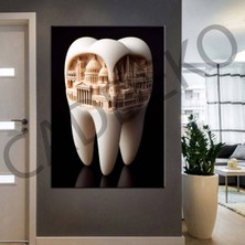Caddeko Ağız ve Diş Polikliniği, Dişçi Tabloları Dekoratif Diş, Dekoratif Dişçi, Dişçi Dekorasyonu DSC269