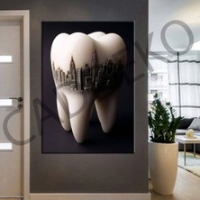 Caddeko Ağız ve Diş Polikliniği, Dişçi Tabloları Dekoratif Diş, Dekoratif Dişçi, Dişçi Dekorasyonu DSC272