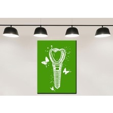 Caddeko Ağız ve Diş Sağlığı Polikliniği Tabloları Dekoratif Diş, Dekoratif Dişçi, Dişçi Dekorasyonu DSC-122