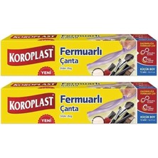 Koroplast Fermuarlı Çanta Küçük Boy 12 Li 16 x 14 cm x 2 Paket