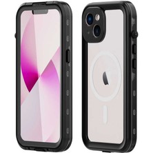 CepLab iPhone 14 Kılıf Su ve Toz Geçirmez 360° Tam Koruma Shockproof Kapak