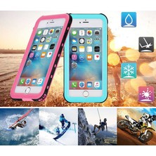 CepLab iPhone 6/6s Kılıf Su ve Toz Geçirmez 360° Tam Koruma Shockproof Kapak