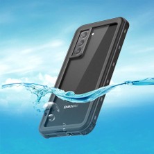 CepLab Samsung Galaxy S21 Plus Kılıf Su ve Toz Geçirmez 360° Tam Koruma Shockproof Kapak