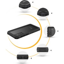 CepLab Samsung Galaxy S21 Plus Kılıf Su ve Toz Geçirmez 360° Tam Koruma Shockproof Kapak