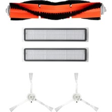 Srfn Ticaret Dreame D9 Uyumlu Robot Süpürge Hepa Filtre/ana Fırça Yan/fırça Seti