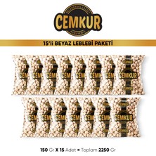 Cemkur Kuruyemiş Beyaz Çıtır Leblebi 150GR x 15 Adet