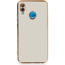 Newface Huawei P20 Lite Kılıf Volet Silikon - Beyaz 277097