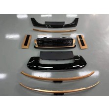 Lr range rover vogue uyumlu golden tampon ekleri seti 2023+