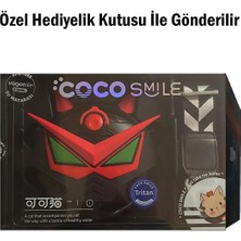 Vagonlife Coco Smile Su Matarası Robotik 630 ml Siyah