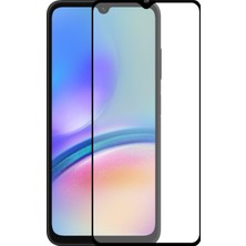 Kzy Samsung Galaxy A05S ile Uyumlu Tam Kaplayan Temperli Ekran Koruyucu Cam