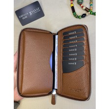 Sanat Leather SL-616TC  Deri Telefon Cüzdanı Sanat Leather