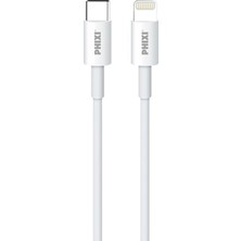 Phixi Basic CB412L Type-C To Lightning USB Şarj Kablosu