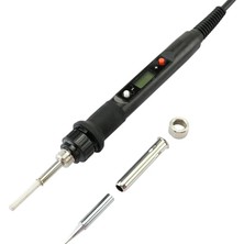 Mingjin Shop 1 Beyaz Set-1 Stili 110V Abd Fişi 80W Elektrikli Havya Ayarlanabilir Sıcaklık LCD Dijital Ekran 110V 220V Kaynak Havya Ipuçları Tamir Rework Aracı Kiti (Yurt Dışından)