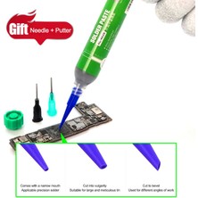 Mingjin Shop 1 Takım Elbise 1 Tarzı Relıfe RL-403S Kaynak Pastası 183 Orta Sıcaklık Lehim Pastası Akı Kalay Sıvı Bga Pcb Bga Rework Onarım Için Lehimleme Akıları (Yurt Dışından)