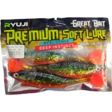Ryuji Big Pike 13CM 24GR Silikon Yem (3 Adet) Rudd
