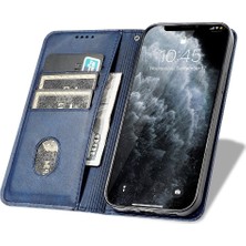 Manyi Mall Samsung Galaxy A10S Tam Koruma Kartı Ekleme Deri Flip Case (Yurt Dışından)