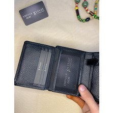Sanat Leather SL-617 Pisotlu,patlı ve Bozuk Para Bölmeli  Deri Cüzdan Sanat Leather