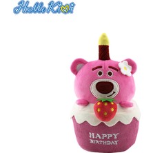 Huizongxu Hellokimi Peluş Oyuncaklar Doğum Günü Pastası Şekli Müzik Peluş Bebek Sevimli Peluş Bebek Oyuncak Tatil Hediyesi Çilek Ayı Kirby Tarçın Köpek Cinnamoroll Bebek Peluş Oyuncak (Yurt Dışından)