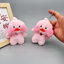 Huizongxu Karikatür Peluş Bebek Anahtarlık Kawaii Ördek Anahtarlık Kolye Peluş Doldurulmuş Hayvanlar Yumuşak Oyuncaklar Doğum Günü Hediyeleri Çanta Kolye Kız Anahtarlık Aksesuarları (Yurt Dışından)