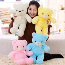 Huizongxu Be Top Yaratıcı Light Up LED Teddy Bear Dolması Hayvan Peluş Oyuncak Renkli Parlayan Teddy Bear Çocuk Için Hediye Boyutu: 30CM (Yurt Dışından)