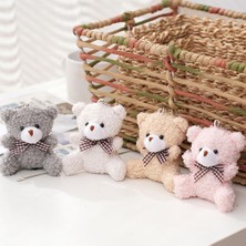 Huizongxu Sf 11 cm Sevimli Ayı Peluş Oyuncaklar Dolması Allık Ayı Oyuncak Çanta Araba Anahtarı Kolye Çocuk Kız Oyuncak Doğum Günü Hediyeleri Mini Hayvan Peluş Bebek Anahtarlık Kolye (Yurt Dışından)