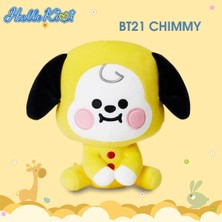 Huizongxu Hellokimi BT21 Bebek Kpop Doldurulmuş Oyuncaklar Oturan Bebek 20 cm Bebek Peluş Oyuncak Yumuşak Pamuk Chımmy Tata Rj Cooky Koya Shooky Mang Unıverstar BT21 (Yurt Dışından)