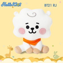 Huizongxu Hellokimi BT21 Bebek Kpop Doldurulmuş Oyuncaklar Oturan Bebek 20 cm Bebek Peluş Oyuncak Yumuşak Pamuk Chımmy Tata Rj Cooky Koya Shooky Mang Unıverstar BT21 (Yurt Dışından)