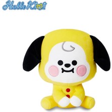 Huizongxu Hellokimi BT21 Bebek Kpop Doldurulmuş Oyuncaklar Oturan Bebek 20 cm Bebek Peluş Oyuncak Yumuşak Pamuk Chımmy Tata Rj Cooky Koya Shooky Mang Unıverstar BT21 (Yurt Dışından)