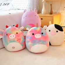 Huizongxu [cod]yaratıcı Domuz Kedi Çocuklar Hediye Squishmallows Unicorn Peluş Bebek Oyuncakları Kanepe Yumuşak Yastık Ev Dekorasyon (Yurt Dışından)