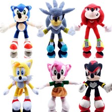 Huizongxu Sonic.the.hedgehog Peluş Oyuncak Tarsnak Kirpi Bebek Çocuklara Hediye (Yurt Dışından)