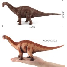 Huizongxu Büyük Boy Dinozorlar Model Oyuncaklar Brachiosaurus Brontosaurus Aksiyon Figürü Dinozor Hayvan Oyuncaklar Çocuklar Için Rakamlar Ev Dekor Toplayın (Yurt Dışından)