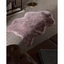 Madame Coco Armend Post Halı 90 x 150 cm Pudra Renk Yumuşak Polyester Özellikli İthal