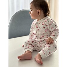 Laxsam Bebek Pijama Takımı  Pamuk Penye