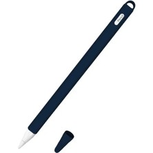 Mingjinshop3 Gece Mavisi Stili Tablet Dokunmatik Stylus Kalem Koruyucu Kapak Kılıf Kılıfı Yumuşak Silikon Ipuçları Cap Sleeve Apple Pencil Için Kaymaz 2 (Yurt Dışından)