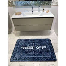 Brillant Keep Off Tekli Lateks Taban Banyo Paspası 50x70
