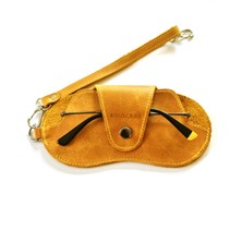 Bouscrab Gerçek Deri Özel Tasarım Gözlük Kılıfı