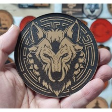 Seyhan Askeri Malzeme Kurt Deri Peç - Arma - Wolf Leather Patch