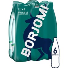 Borjomi Doğal Zengin Mineralli Su 1000ML x 6 (Pet Şişe)