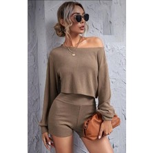 MuuBs Tween Kaşkorse Şortlu Crop Ikili Takım Hb