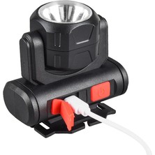 Waige 2x LED Kafa Işık Lambası Başkanı El Feneri Ayarlanabilir Su Geçirmez Süper Parlak Far Kamp Jogg Yürüyüş Balıkçılık (Yurt Dışından)