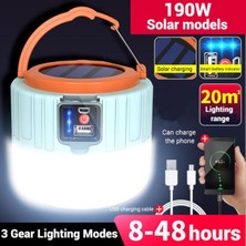 Waige Güneş LED Kamp Işık USB Şarj Edilebilir Bul Solar Lamba Taşınabilir Fenerler Acil Durum Işıkları 280 W 190 W Barbekü Yürüyüş Için (Yurt Dışından)