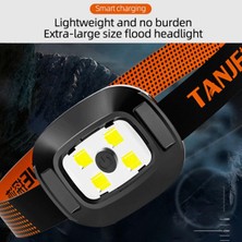 Waige Taşınabilir Far Açık USB Şarj Edilebilir LED Kafaya Monte El Feneri Güçlü Işık Far Balıkçılık Açık Çalışma Işığı (Yurt Dışından)