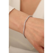 Nuva Atelier Silver Su Yolu Bileklik | 3 mm