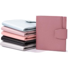 Tialating Kadınlar Vintage Pu Deri Mini Bozuk Para Cüzdanı Rahat Düz Renk Kadın Çile Kart Tutucu Moda Küçük Küçük Cüzdan Debriyaj Bayanlar Için (Yurt Dışından)