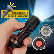 Tialating 30000LM T6 LED Şarj Edilebilir El Feneri Yakınlaştırma Ayarlanabilir Torch Lambası 3 Mod (Yurt Dışından)